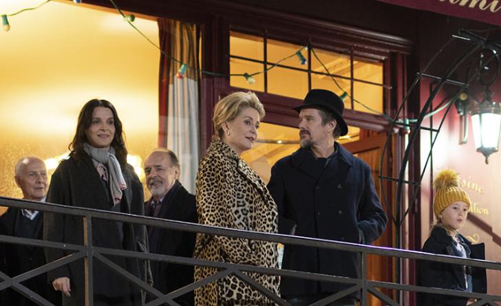 Juliette Binoche, Cathrine Deneuve et Ethan Hawke